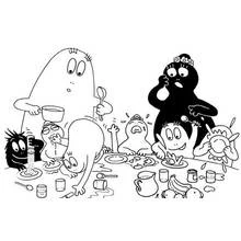 Barbapapa - Free printable coloring pages