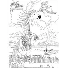 Bella Sara - Free printable coloring pages