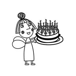 Ben and Holly's Little Kingdom (Cartoons and Animated Shows) coloring page #199083, free to print at home