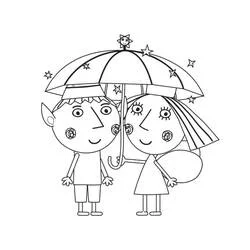 Free Ben and Holly's Little Kingdom (Cartoons and Animated Shows) coloring sheet #199090 to download and print