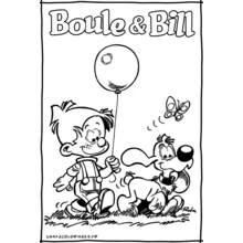 Billy and Buddy - Free printable coloring pages