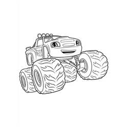 Blaze and the Monster Machines - Free printable coloring pages