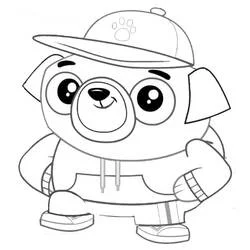 Chip and Potato - Free printable coloring pages