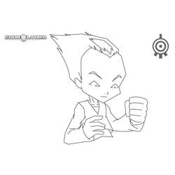 Code Lyoko - Free printable coloring pages