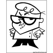 Dexter Laboratory - Free printable coloring pages
