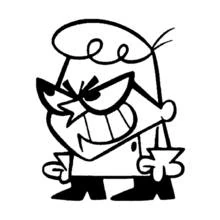Dexter Laboratory - Free printable coloring pages