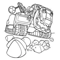 Dinotrux - Free printable coloring pages