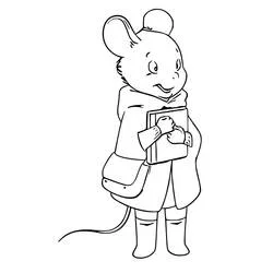 Ernest and Celestine - Free printable coloring pages