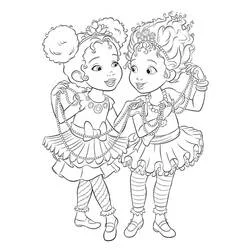 Fancy Nancy - Free printable coloring pages