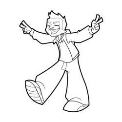 Color this Foot 2 Street (Cartoons and Animated Shows) printable page #216802 with your favorite tools