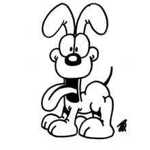 Garfield - Free printable coloring pages
