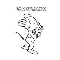 Geronimo Stilton - Free printable coloring pages