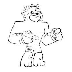 Goo Jit Zu - Free printable coloring pages