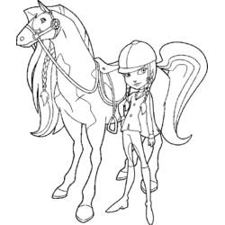Horseland - Free printable coloring pages