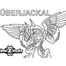 Überjackal from Invizimals coloring page