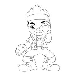 Jake and the Pirates - Free printable coloring pages