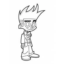 Johnny Test - Free printable coloring pages