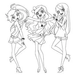 LoliRock - Free printable coloring pages