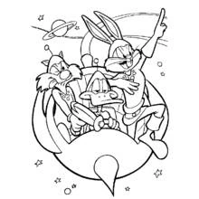 Looney Tunes - Free printable coloring pages