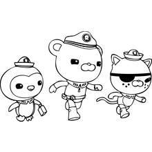 Octonauts - Free printable coloring pages
