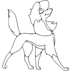 Oliver and cie (Cartoons and Animated Shows) coloring page #214635 to print and color