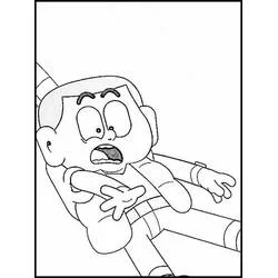 Free printable Oscar and Malika (Cartoons and Animated Shows) coloring page #188910