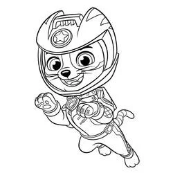 Paw Patrol Super Pups - Free printable coloring pages