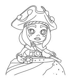 Santiago of the Seas - Free printable coloring pages