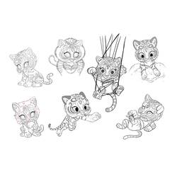 Free printable Shimmer and Shine (Cartoons and Animated Shows) coloring page #196180