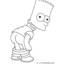 Simpsons - Free printable coloring pages