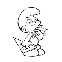 Smurfs - Free printable coloring pages