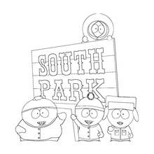 South Park - Free printable coloring pages