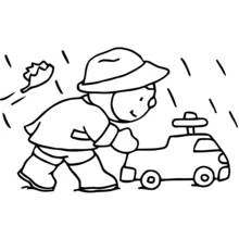 Free printable Tchoupi and Doudou (Cartoons and Animated Shows) coloring page #34092