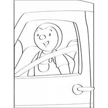 Tchoupi and Doudou (Cartoons and Animated Shows) coloring sheet #34242 for kids and adults