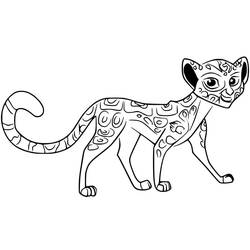 Color this The Lion Guard (Cartoons and Animated Shows) printable page #197275 with your favorite tools