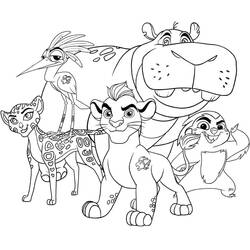 Free printable The Lion Guard (Cartoons and Animated Shows) coloring page #197295