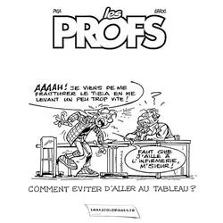 The Teachers - Free printable coloring pages