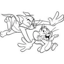 Tom and Jerry - Free printable coloring pages