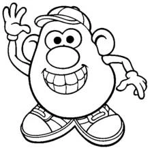 Toy Story: Mister Potato Head - Free printable coloring pages