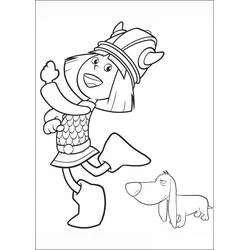 Vic the Viking - Free printable coloring pages
