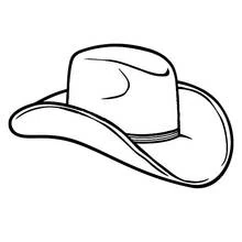 Cowboy - Free printable coloring pages