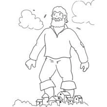 Giant - Free printable coloring pages