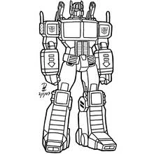 Robot - Free printable coloring pages