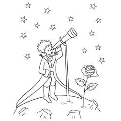 The Little Prince - Free printable coloring pages