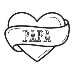 I Love You Dad - Free printable coloring pages