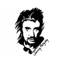 Johnny Hallyday - Free printable coloring pages