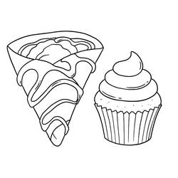 Crepes - Free printable coloring pages