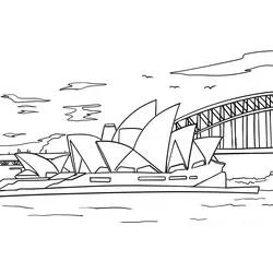 Australia - Free printable coloring pages