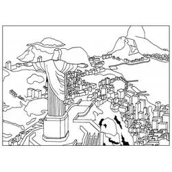 Brazil - Free printable coloring pages