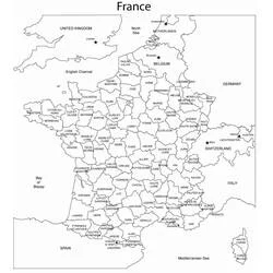 France - Free printable coloring pages